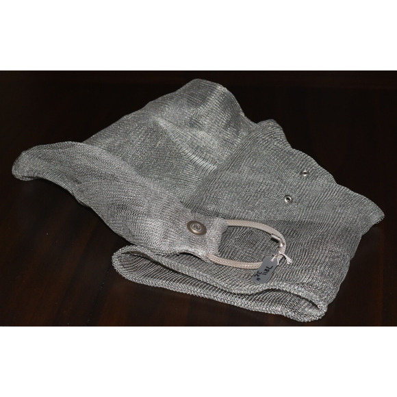 Sarah Cavender Handcrafted Metalworks Silver Mesh Artisan High Waist Belt NEW main image 7